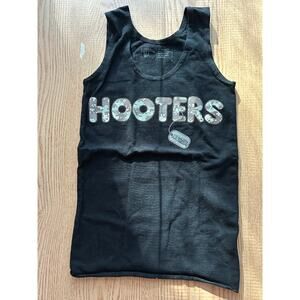 B23 Women’s Hooters Girl Worn Rare Camo Tank Black Size Xxs